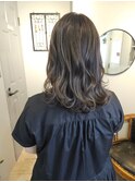 白髪ぼかしグレージュ