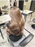 髪質改善トリートメント　ワンカールレイヤー