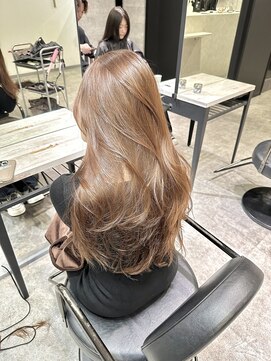 アンダーバーホワイト(_WHITE) 髪質改善トリートメント ワンカールレイヤー