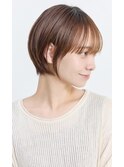 【瀧上丈司】20代 30代 40代 小顔ショートボブ 似合わせカット