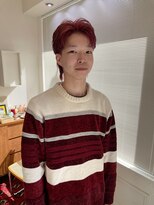 ヘアーアイスカルテット(HAIR ICI QUARTET) レイヤーカットレイヤーピンクメンズウルフレイヤー