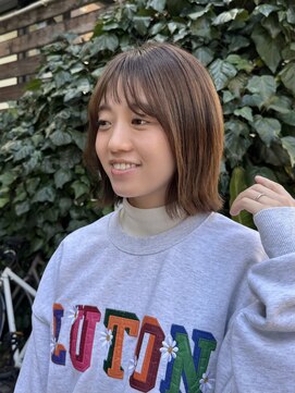 リサヘアーデザイン(RISA HAIR DESIGN) 切りっぱなしボブ