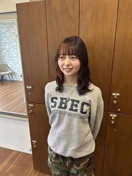 ルプラ ブリリアント(le-pla brilliant) インナーカラー×オレンジ