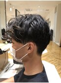 大人センター分け