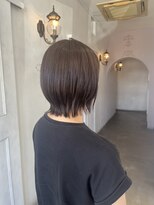 ラ シック(La chic) レイヤーボブ×ブラウン