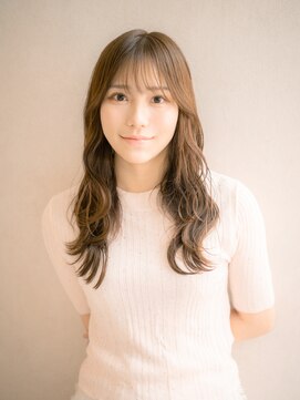 ララルーモ(LaＬaｒＯomo) エアリーレイヤーウェーブ×マロンベージュ