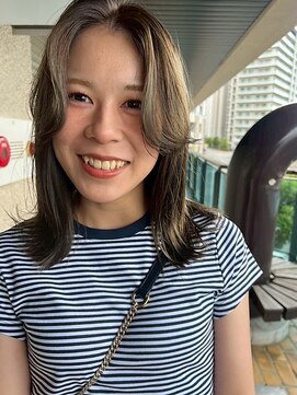 フィルム(FiLMs) ミディアムレイヤー/髪質改善/透明感カラー/外国人風