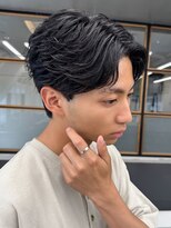 スタートウキョウ 渋谷(STAR TOKYO)&nbsp;黒髪◎フェザーパーマ×シャドウパーマで立体感