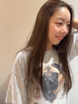 ヌー 栄(nuu)&nbsp;ブリーチなしダブルカラーで作る、くすみブラウン