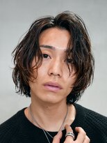 フィフス(fifth)&nbsp;韓国風スパイラルパーマ無造作パーマミディアムボブカット茶髪