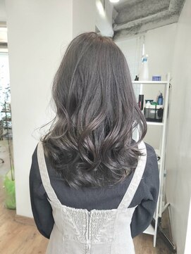 モナン(monan) 透明感グレージュチャコールグレーシルバーベージュアッシュ