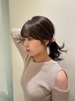 ヘアメイク シュシュ(Hair make chou chou)&nbsp;顔まわりカット　前髪カット　髪質改善
