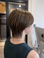 アコロン(acoron)&nbsp;ショートウルフ　新宿/ウルフヘア/透明感カラー/髪質改善