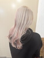 ヘリア(HELIA)&nbsp;【ホワイトミルクティー/ピンクハイライト】