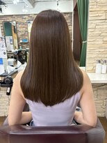 ヘアーラウンジ エゴ(Hair Lounge EGO) カラーしてもトリートメントででサラサラに