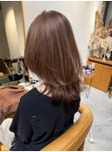 鎖骨ミディアムレイヤー