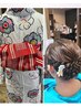 【お祭りクーポン】浴衣の着付け＋簡単アレンジ