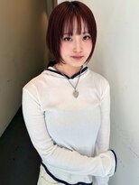 ウック 名古屋 名駅(wooc) suzuki ワインレッドショート