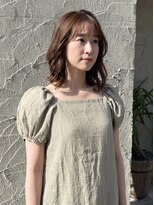 モードケイズ ラ ヴィ ベル(MODE K's la vie belle) 【庄内駅/デジタルパーマ】40代 トップを起こすふんわり大人髪