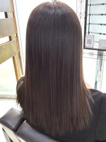 クラルス(CLARUS)&nbsp;艶やかロング×大人オリーブグレージュ