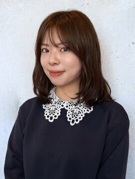 バサ 新所沢店(BASSA) 透け感前髪のやわらかミディアム