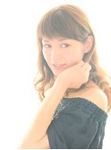ラフなミディアムスタイル☆大人かわいい巻き髪