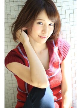 フォルテ 藤枝エピ店 耳掛けも簡単軽いボブスタイル