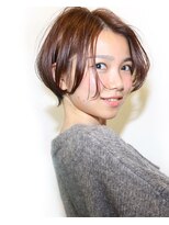 ラウンジ モリオ イケブクロ(Lounge MORIO Ikebukuro) 【morio池袋】丸くて可愛いショートボブ