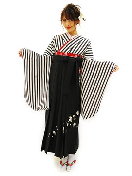 ゲッカビジン(GEKKABIJIN) 19・レンタル二尺袖&袴-¥17500《東京着物レンタル GEKKABIJIN》