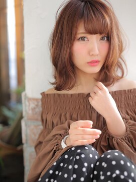 アグ ヘアー ルクア 福岡大橋店(Agu hair lucua) ☆毛先の軽さと動きが演出するモテミディ☆