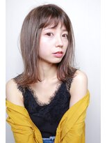 デイジードゥ(Daisy duex)&nbsp;外ハネミディ　ハイライト