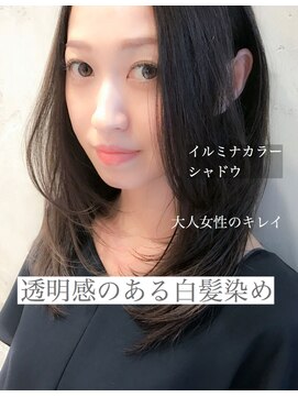 ザ シー 橋本(The C) 「TheC 橋本店」 白髪でも楽しめるイルミナカラー(シャドウ)