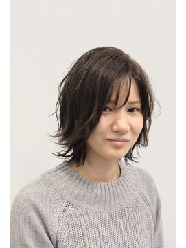 人となり きむらくんの外ハネミディ