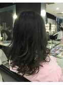 グレージュロングstyle