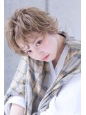 Siena 癖毛風×プラチナブロンド  渋谷