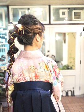 ノチ(Noci) 【志治幸佳】ヘアセット×編みおろし×ポニーテール