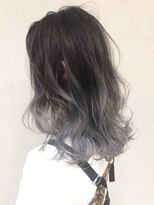 アルバム 渋谷パルコ(ALBUM) ホワイトブルーグラデーション_チョコレートプリカールba155992