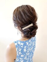 ヘアアンドメイクジップ恵比寿 (Hair＆Make ZIP)&nbsp;ウェーブシニオンヘアセット