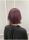 ワンブリーチでラベンダーピンクに！