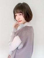 オーブ ヘアー ユア 郡山店(AUBE HAIR yua) 20代・30代_あごラインミニボブ