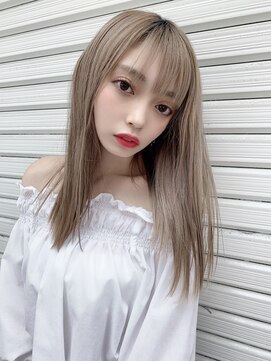 リルミー(Lilme) ホワイトミルクティー【可愛いヘア専門店Lilme】