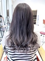 クアトログランシュ ひたちなか店(QUATRO×GranCieux)&nbsp;エアタッチバレイヤージュ×ラベンダーベージュ