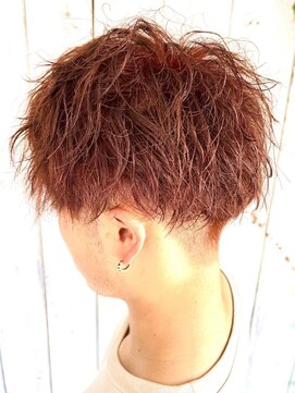 エスハートオブヘアー 植田店(ES Heart of HAIR) 【ES 伊藤】 メンズスタイル No.24 ツーブロツイストスパイラル