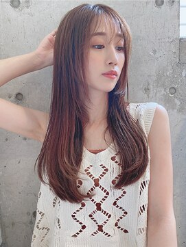 ルービック 難波(Rubik's) ヘルシーロング/透明感オリーブグレージュ