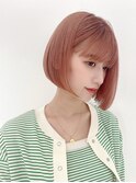 丸みミニボブ○オレンジ