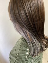 ニードバイスケール(NEED by SCALE)&nbsp;ホワイトベージュ　インナーカラー