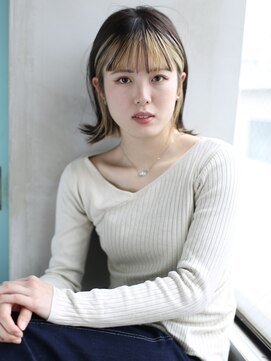 バース(BIRTH) 天神【BIRTH】イメチェン♪インナーカラー×外ハネボブ　7