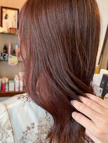 シェール(cher)&nbsp;艶髪ピンクブラウン【cher西宮北口：三田】