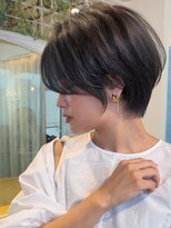 ロンド ストラーダ 心斎橋(Lond strada)&nbsp;ショート×ハイライト白髪ぼかし×マチルダボブ[心斎橋]