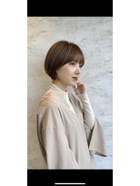 ハルキミナト ジャパン トウキョウ(HARUKI MINATO japan TOKYO)&nbsp;マッシュショート/前髪あり/20代/30代